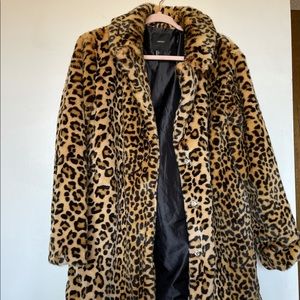 Forever 21 CHEETA coat